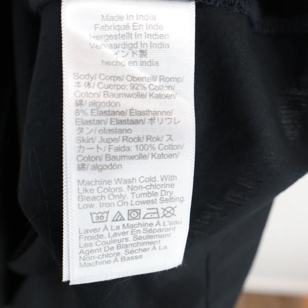 J.Crew Pintuck Mixy Midi Dress Black Size Medium NWOT - Picture 8 of 8